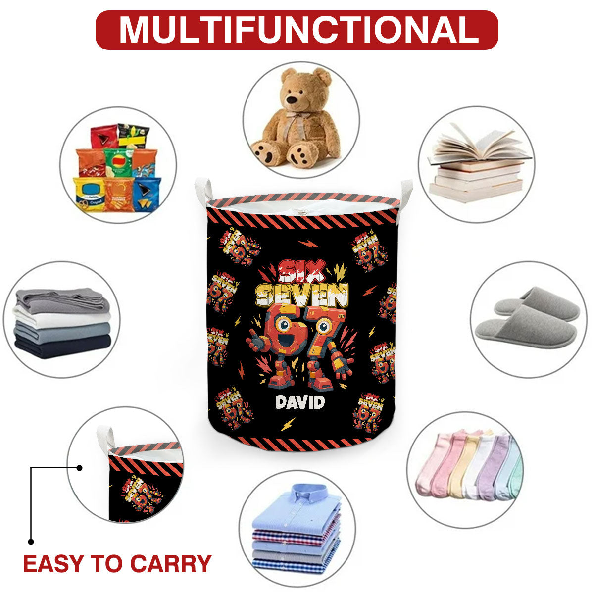 Six Seven - Personalized Basket