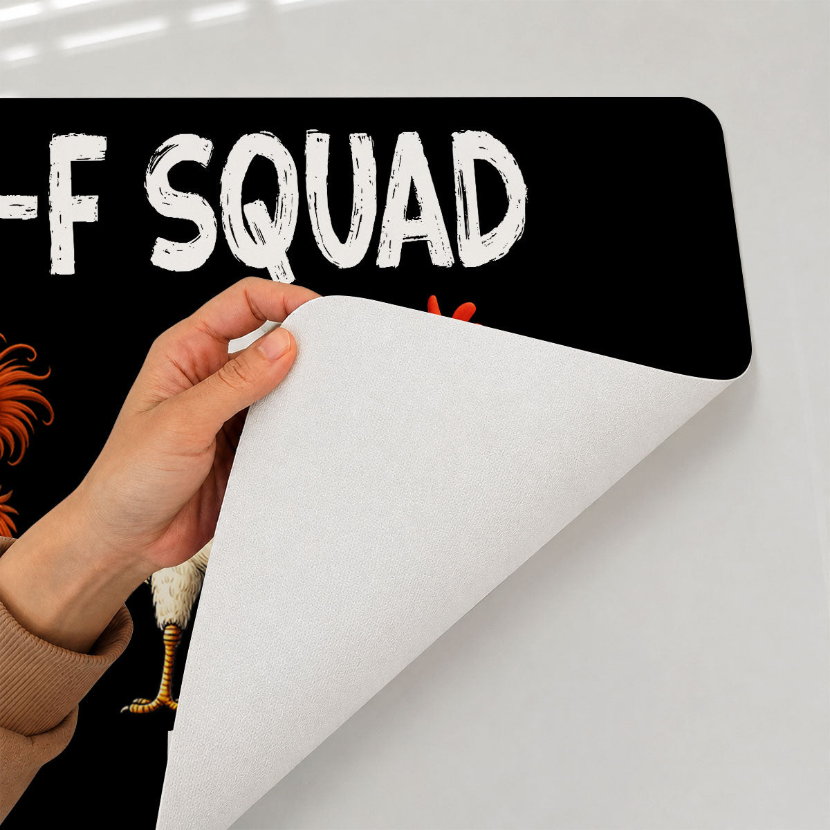 United By Coffee And Chaos - Personalized Desk Mat