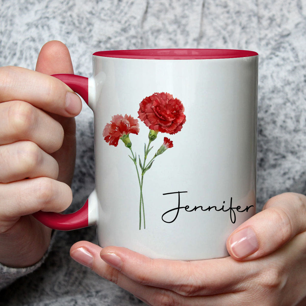 Custom Best Friend, Christmas & Birthday Friendship Keepsake Gift • Me And My Better Half - Personalized Accent Mug