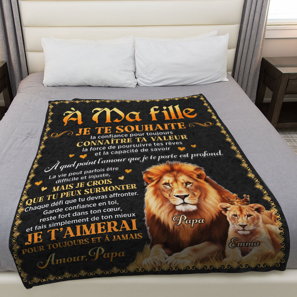 Fais Simplement De Ton Mieux – Couverture Polaire Personnalisée