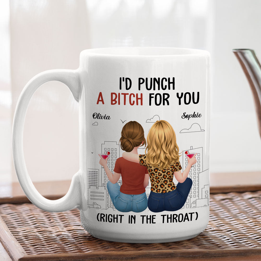 Custom Best Friend, Christmas & Birthday Friendship Keepsake Gift • I Will Do It - Personalized Coffee Mug