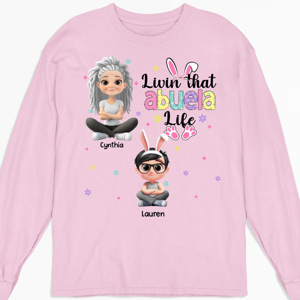 Custom Christmas & Birthday Gift for Mom, Grandma • Living That Mimi Life - Personalized Shirt