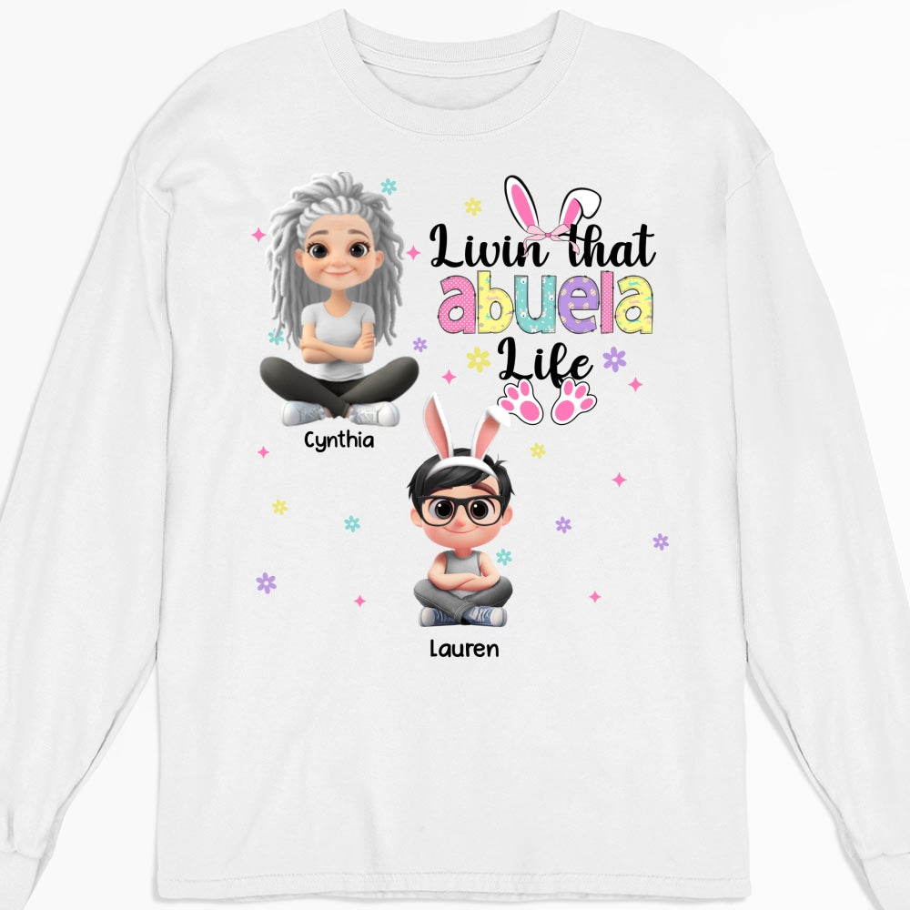 Custom Christmas & Birthday Gift for Mom, Grandma • Living That Mimi Life - Personalized Shirt