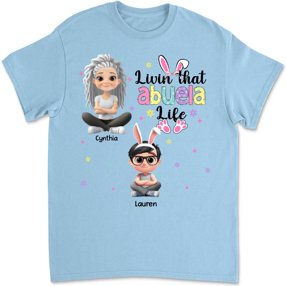 Custom Christmas & Birthday Gift for Mom, Grandma • Living That Mimi Life - Personalized Shirt