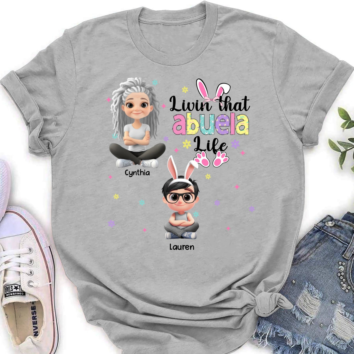 Custom Christmas & Birthday Gift for Mom, Grandma • Living That Mimi Life - Personalized Shirt