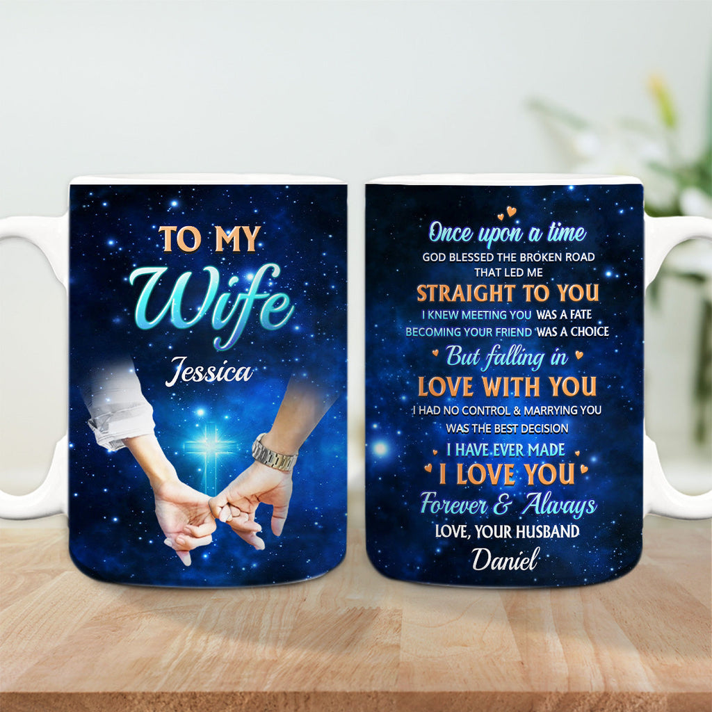 Custom Anniversary Keepsake Gifts For Couple • My Fate - Personalized Coffee Mug