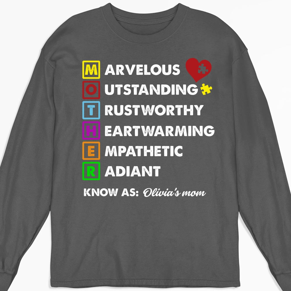 Custom Mother's Day Gift for Mom & Grandma • Mother Known As - Personalized Shirt