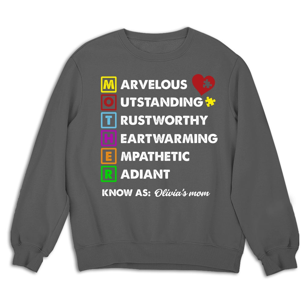 Custom Mother's Day Gift for Mom & Grandma • Mother Known As - Personalized Shirt