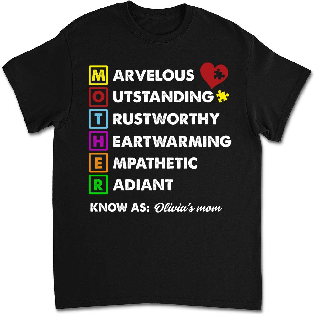 Custom Mother's Day Gift for Mom & Grandma • Mother Known As - Personalized Shirt