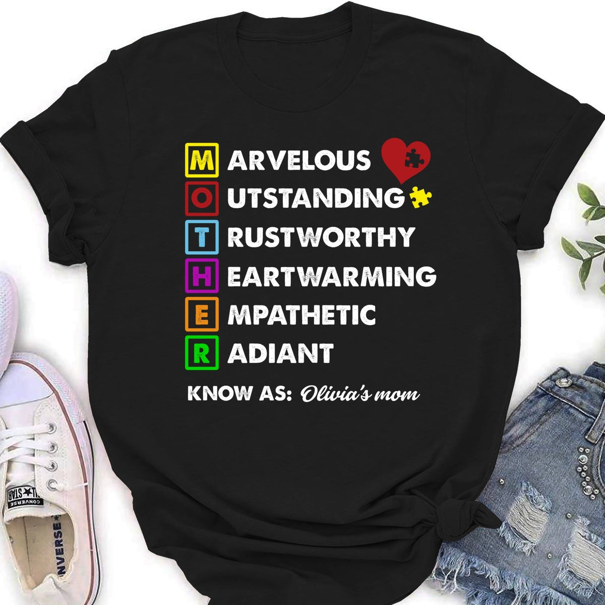 Custom Mother's Day Gift for Mom & Grandma • Mother Known As - Personalized Shirt