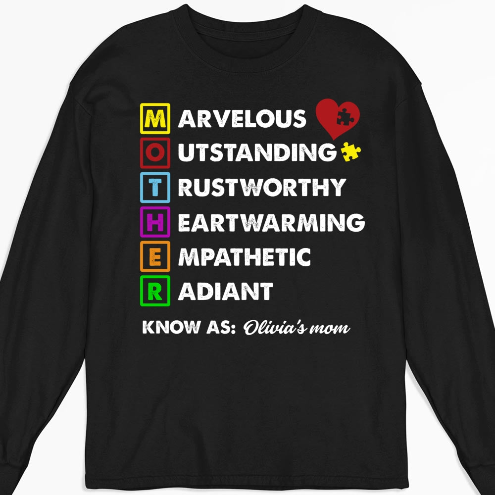 Custom Mother's Day Gift for Mom & Grandma • Mother Known As - Personalized Shirt