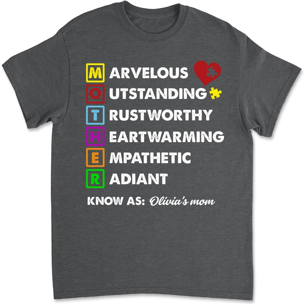 Custom Mother's Day Gift for Mom & Grandma • Mother Known As - Personalized Shirt