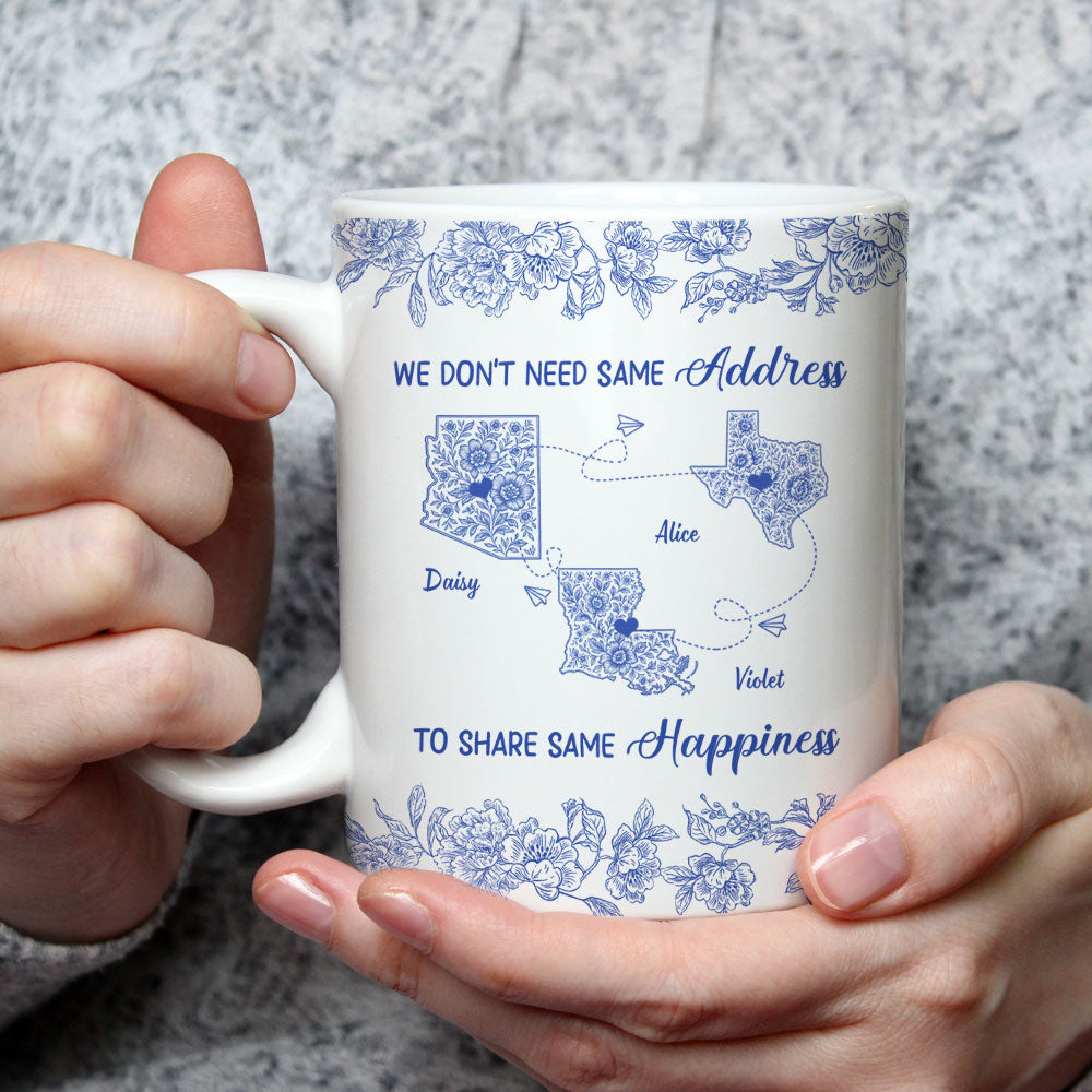 Custom Mother's Day Gift for Daughter • We Do Not Need Same Address - Personalized Coffee Mug