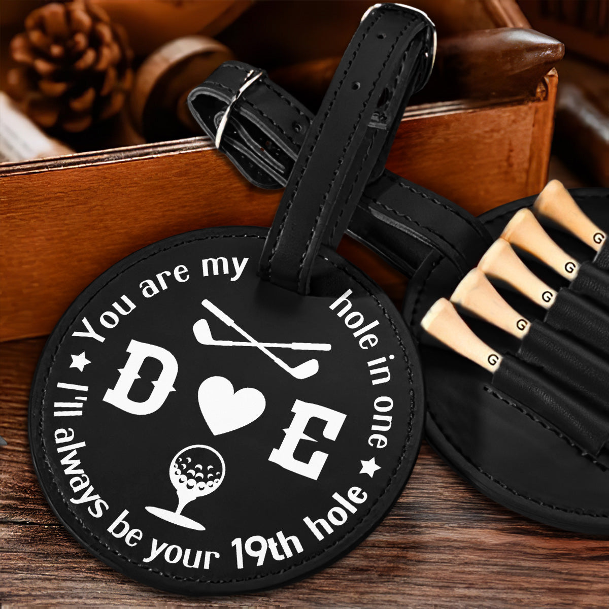 Best Golfer - Personalized Golf Tee Bag