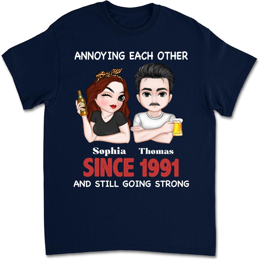 Custom Christmas Anniversary Keepsake Gifts For Husband • Loving You - Personalized Shirt