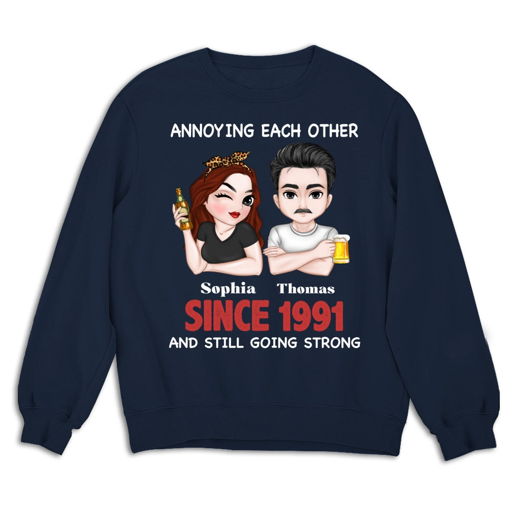 Custom Christmas Anniversary Keepsake Gifts For Husband • Loving You - Personalized Shirt