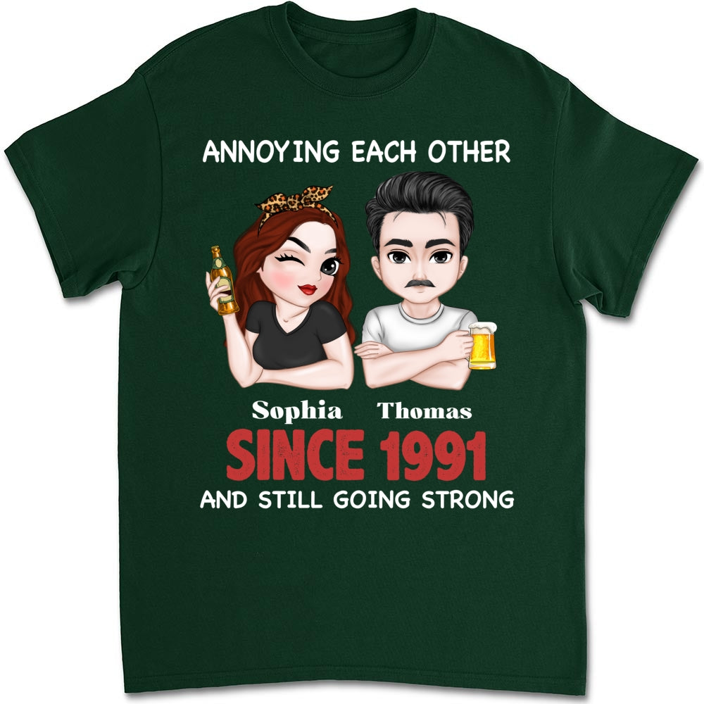 Custom Christmas Anniversary Keepsake Gifts For Husband • Loving You - Personalized Shirt