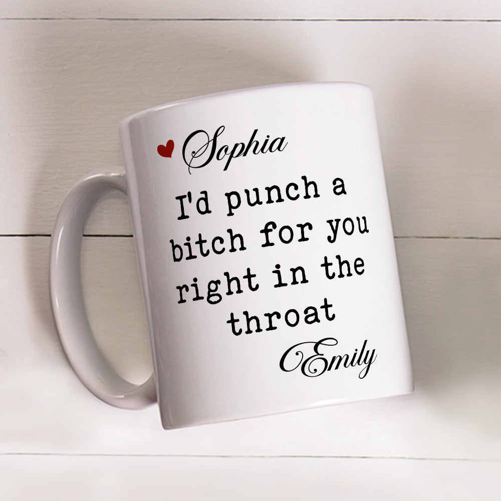 Custom Best Friend, Christmas & Birthday Friendship Keepsake Gift • For My Best Friends - Personalized Coffee Mug