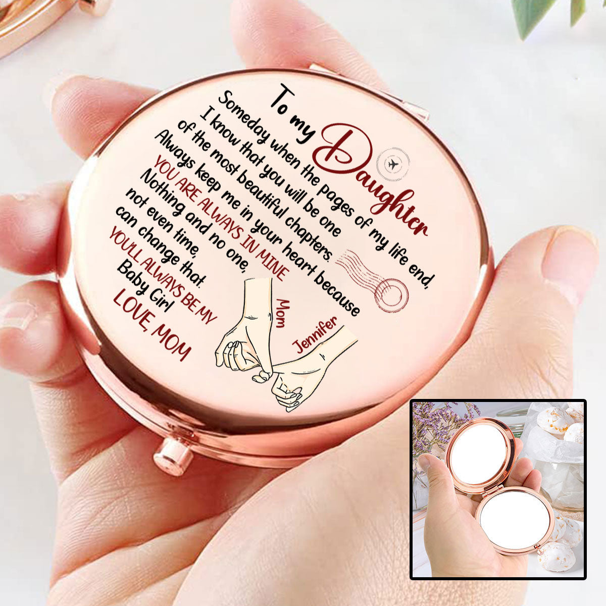 The Most Beautiful Chapters - Personalized Compact Mirror