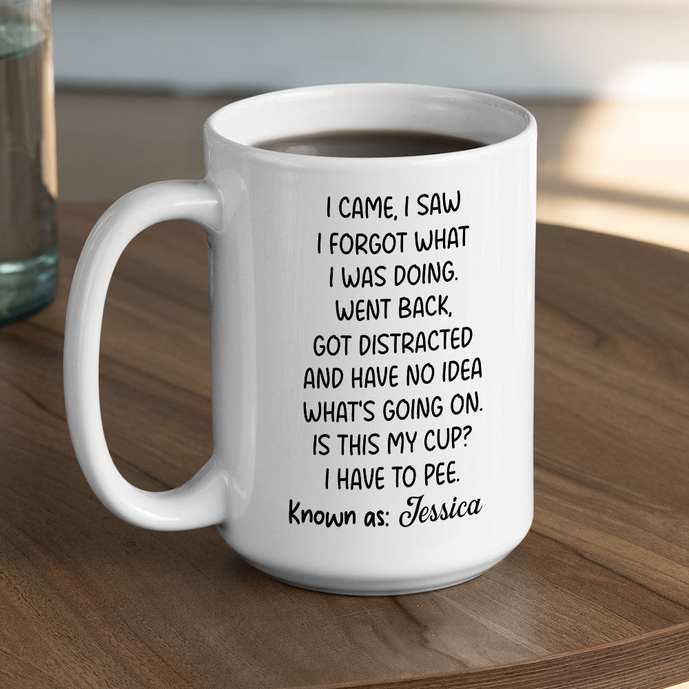 Custom Best Friend, Christmas & Birthday Friendship Keepsake Gift • Is This My Cup - Personalized Coffee Mug
