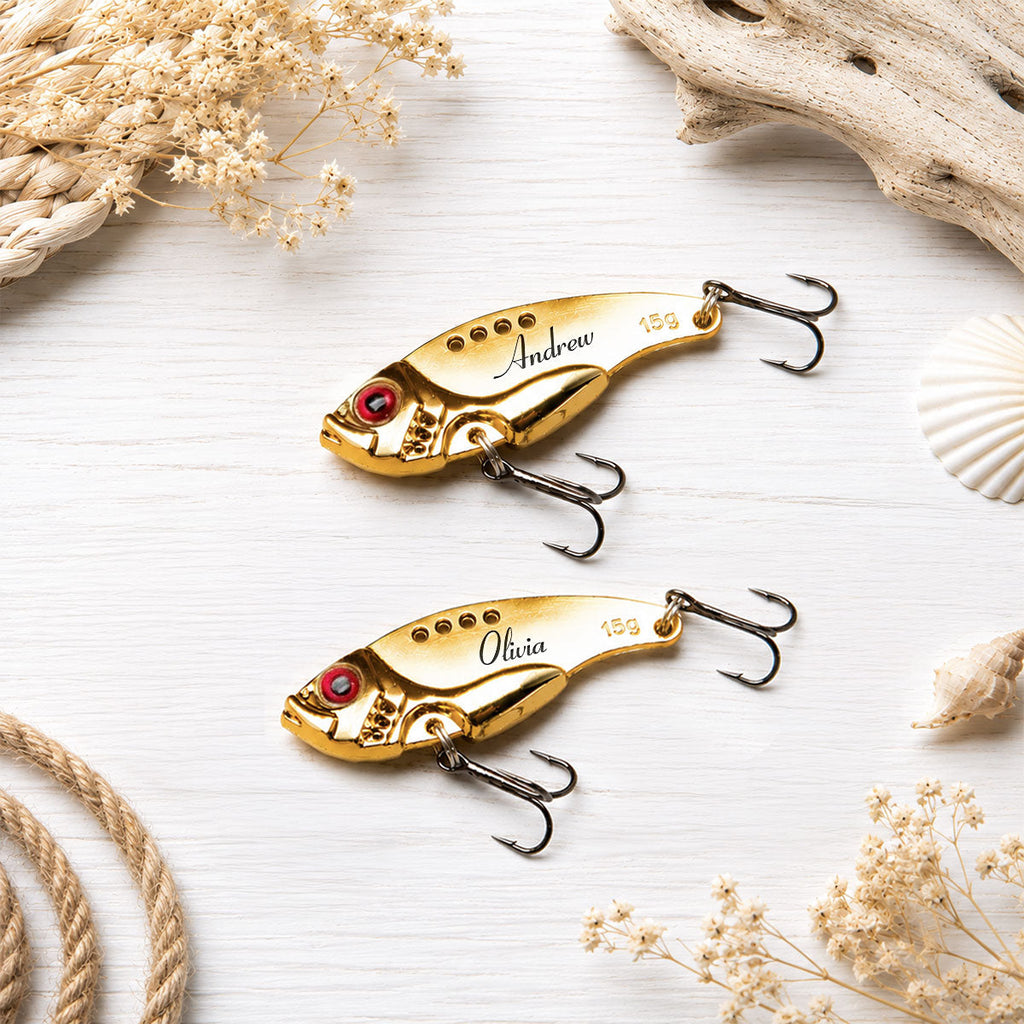 You Lucky Bastard - Personalized Fishing Lure