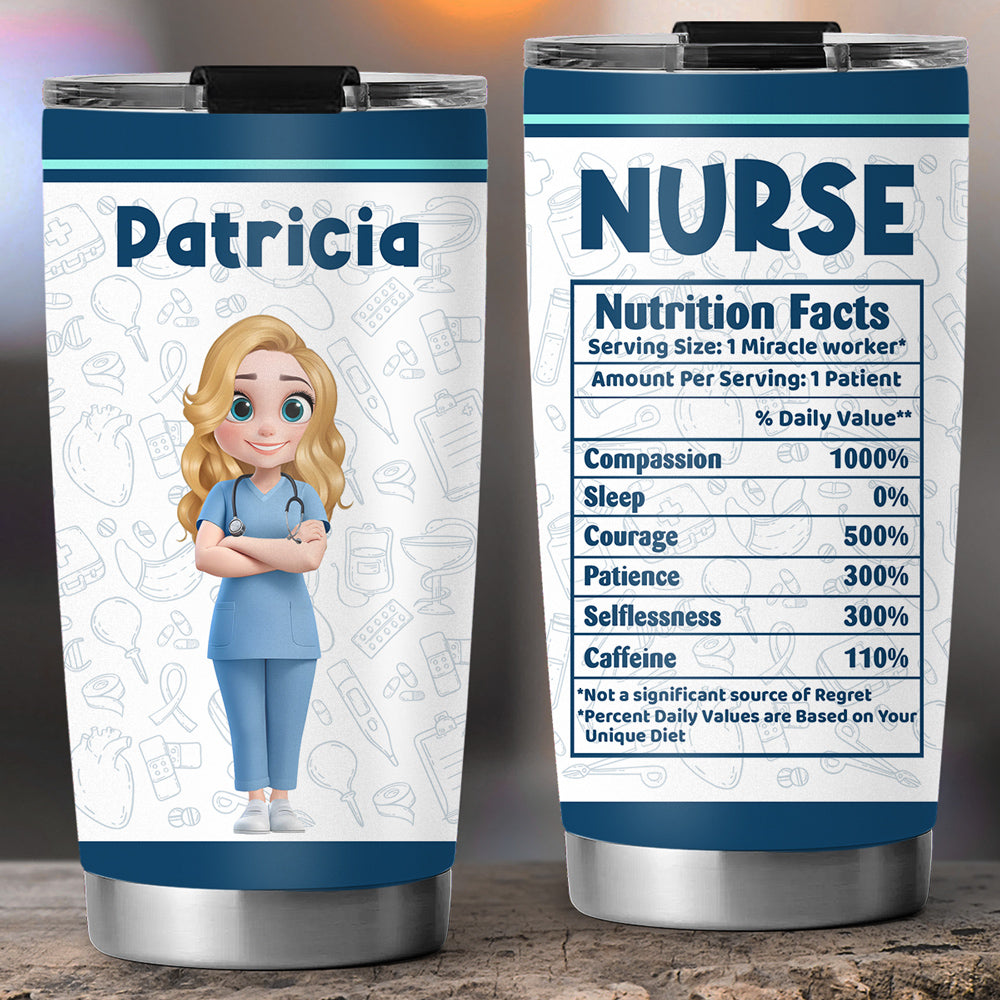 Proud To Be A Nurse - Personalized Tumbler