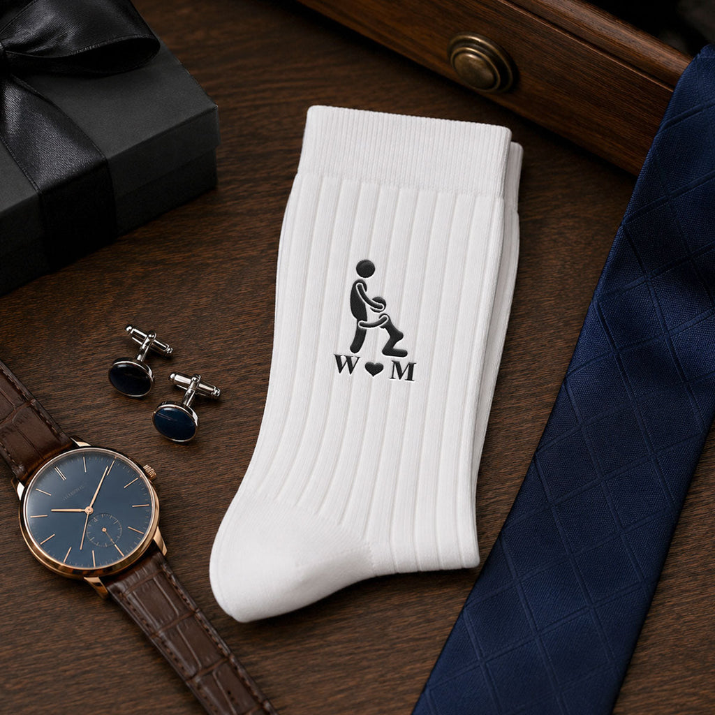 Naughty Couple - Personalized Men Socks