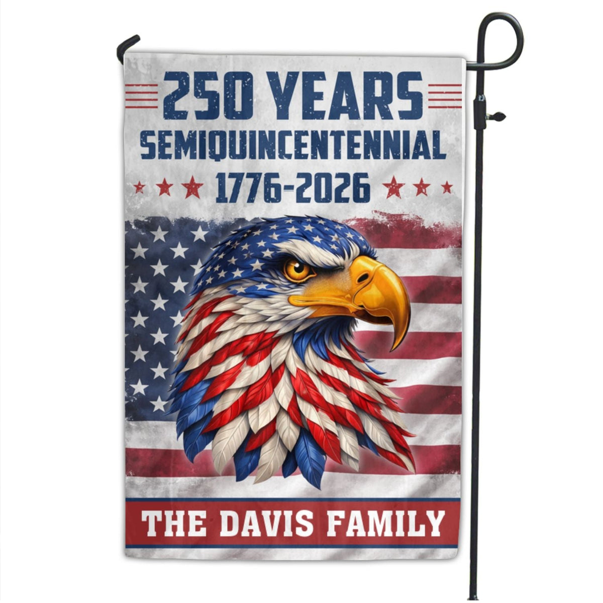 The Year We Remember - Personalized Flag