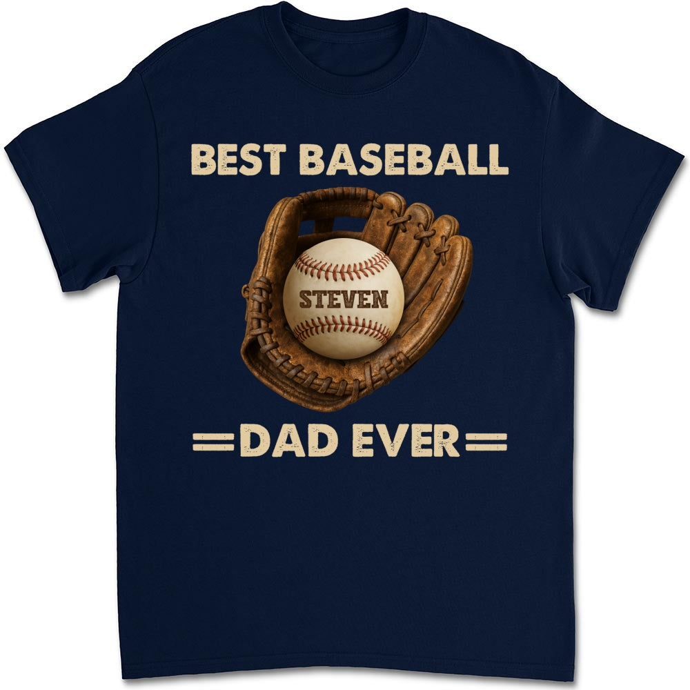 Custom Father's Day, Special Gift for Dad & Grandpa • Baseball Dad - Personalized Shirt