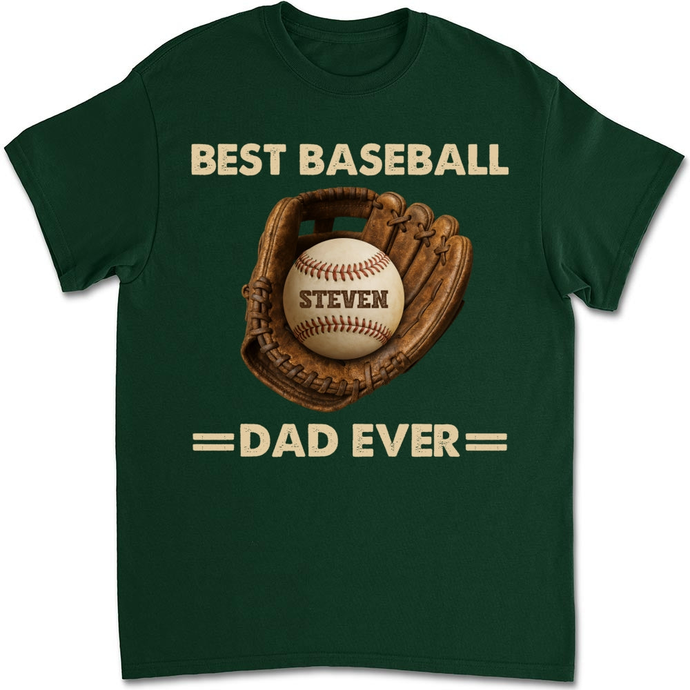 Custom Father's Day, Special Gift for Dad & Grandpa • Baseball Dad - Personalized Shirt