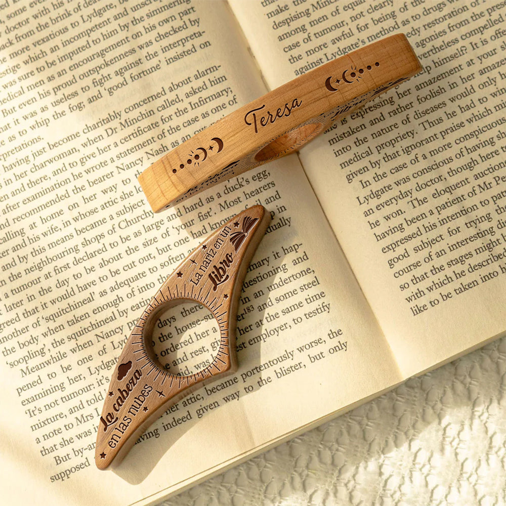 Amante de los libros - Soporte personalizado para libros