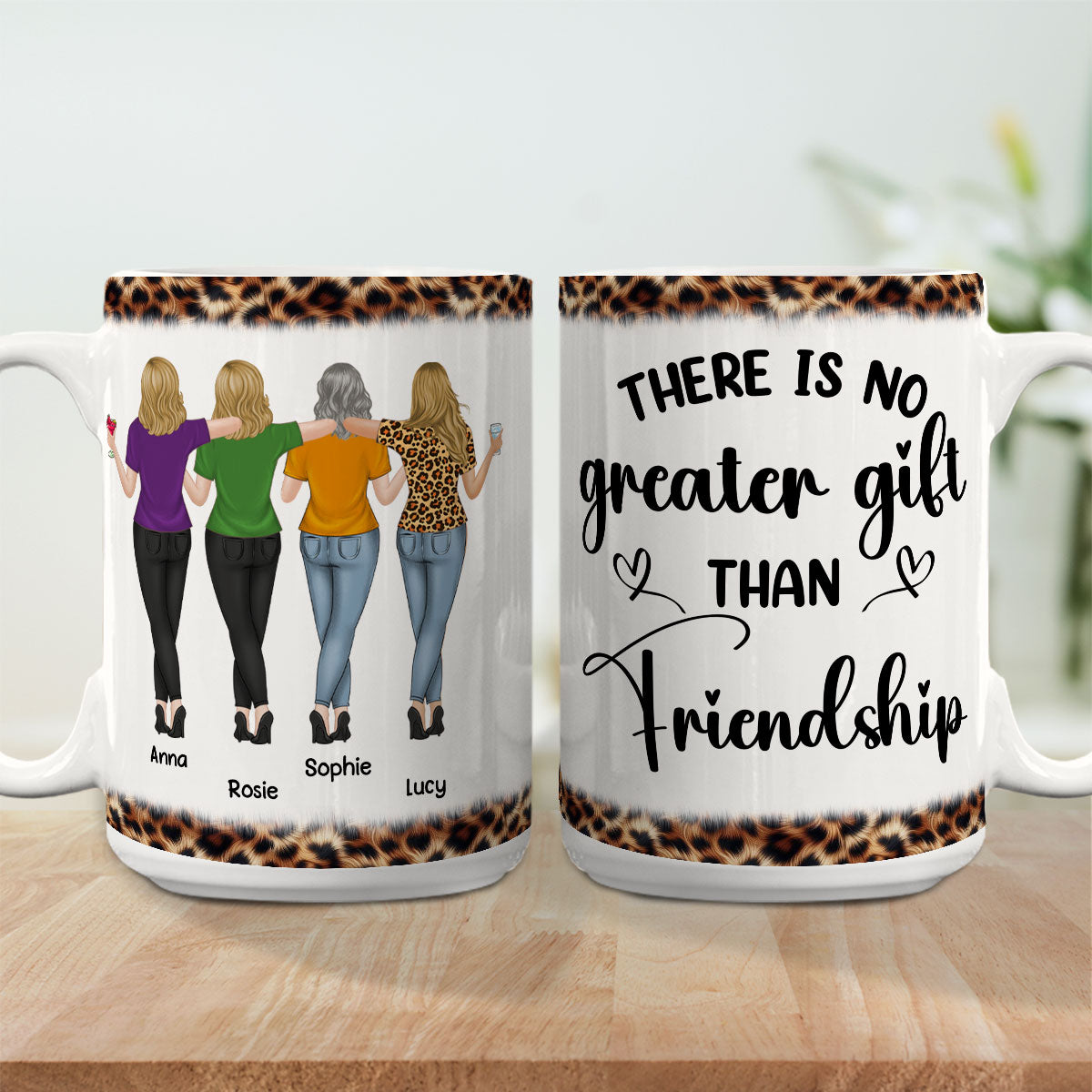 Custom Best Friend, Christmas & Birthday Friendship Keepsake Gift • Our Friendship - Personalized Coffee Mug