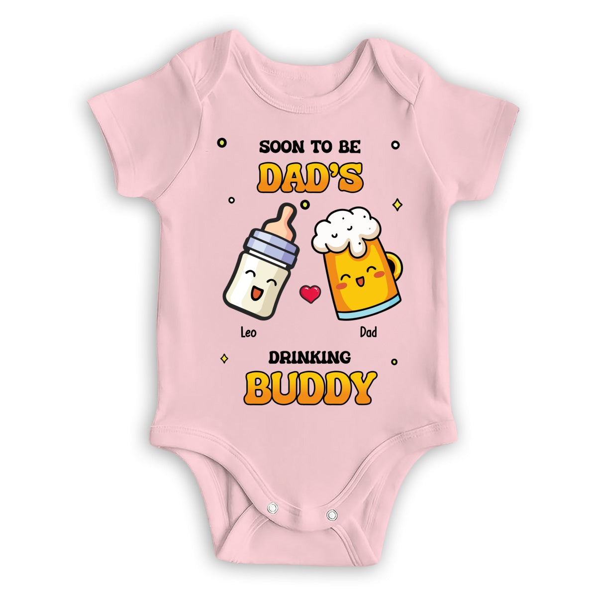 Father Buddy - Personalized Baby Onesie