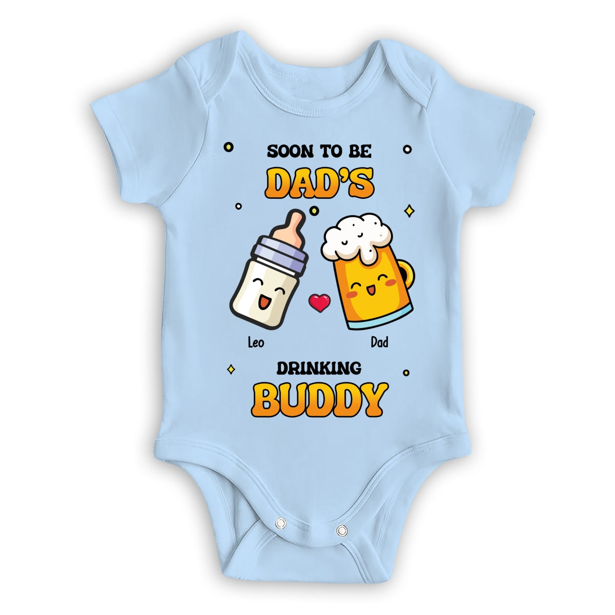 Father Buddy - Personalized Baby Onesie