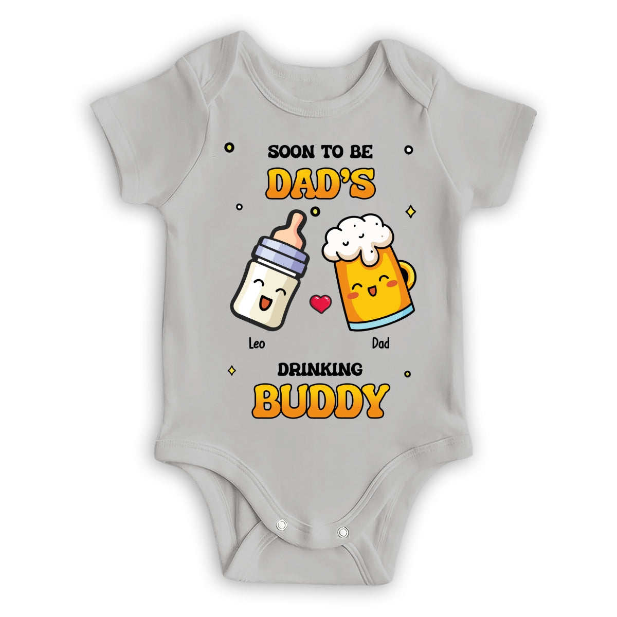 Father Buddy - Personalized Baby Onesie