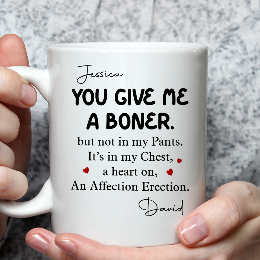 Custom Anniversary Keepsake Gifts For Couple • You Activate My Whole Heart - Personalized Coffee Mug