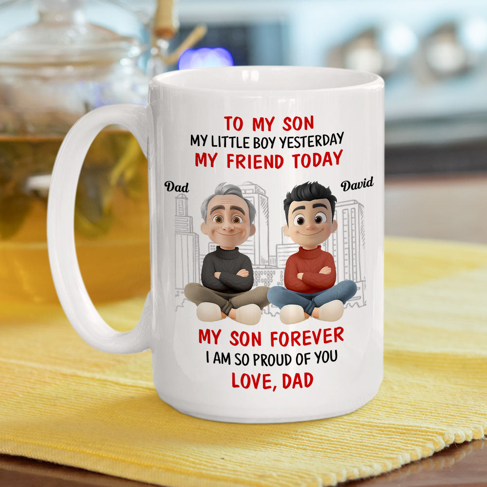 Custom Christmas & Birthday Gift for Son • My Choice, My Child, My Love - Personalized Mug