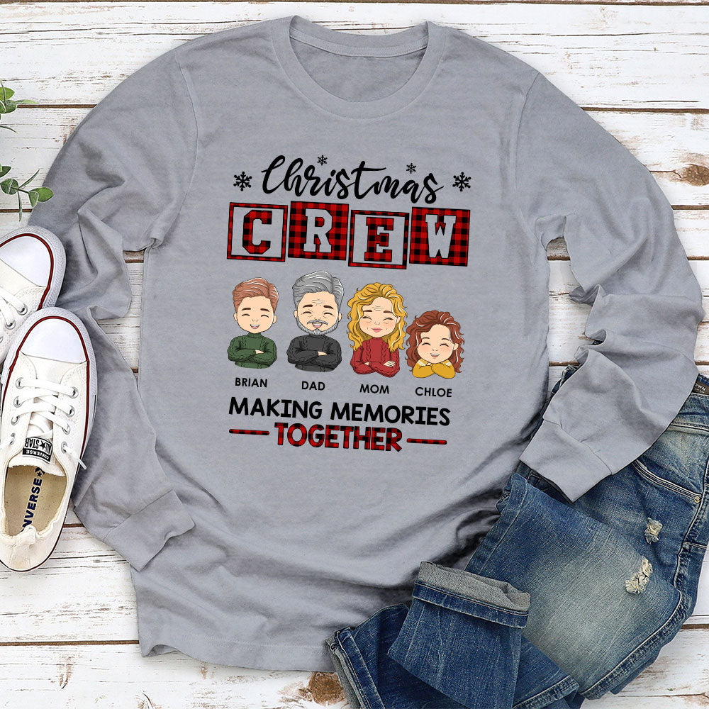 Custom Christmas & Birthday Keepsake Gift • Christmas Crew - Personalized Shirt