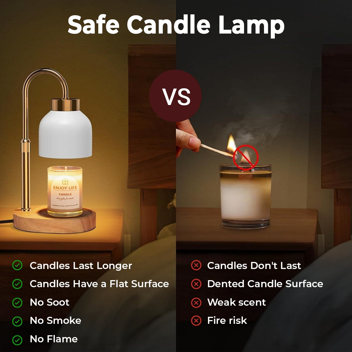 Forever Yours - Personalized Candle Warmer Lamp