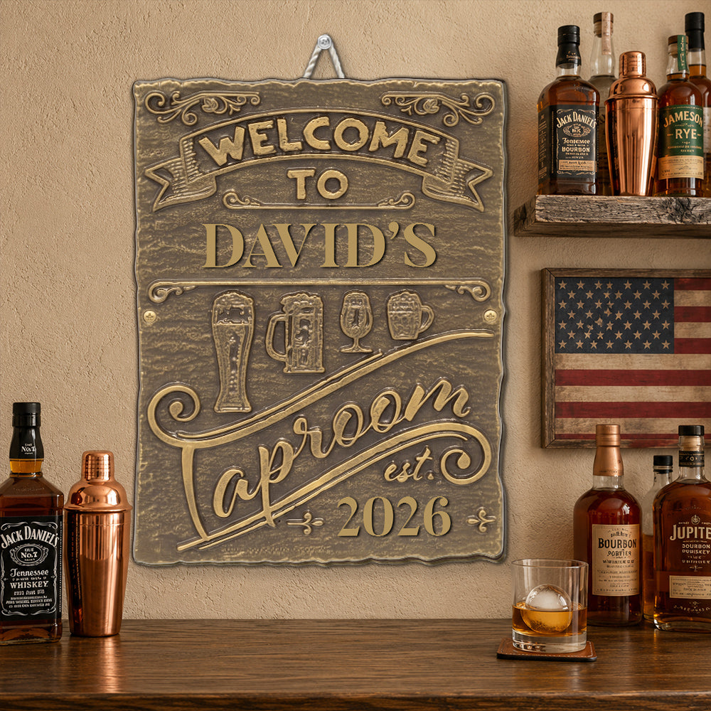 Custom Home & Wall Decor, Birthday & Christmas Gift • Drink Laugh Repeat - Personalized Wood Sign