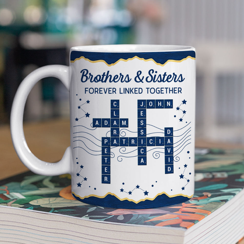 Custom Christmas & Birthday Gift for Brother & Sister • Sibling Bond - Personalized Coffee Mug