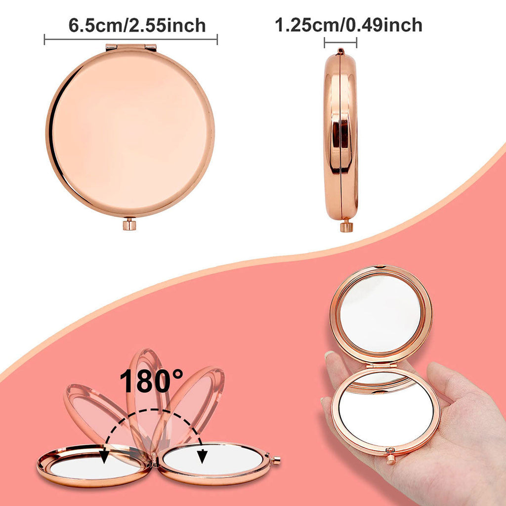Beautifully Brave - Personalized Compact Mirror