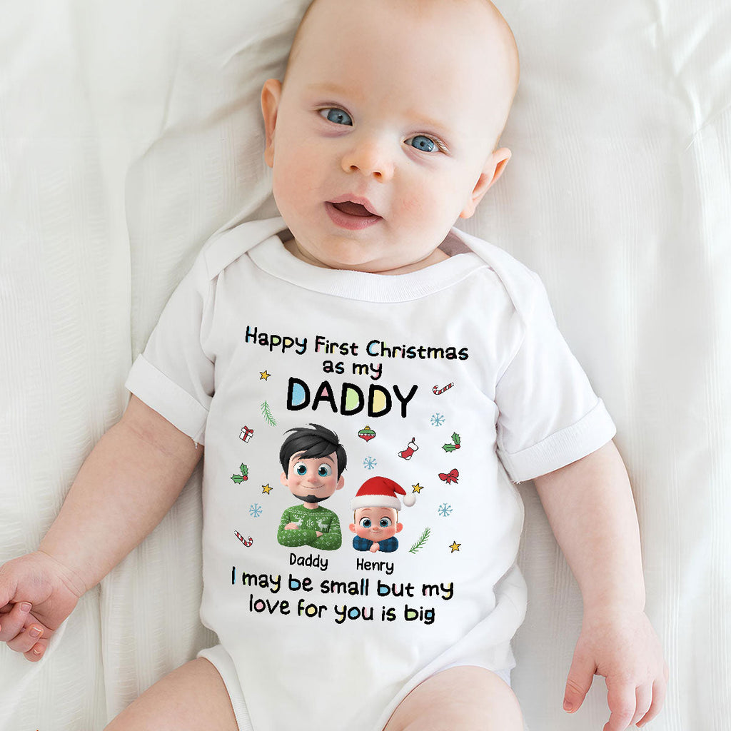 First Christmas With Baby - Personalized Baby Onesie