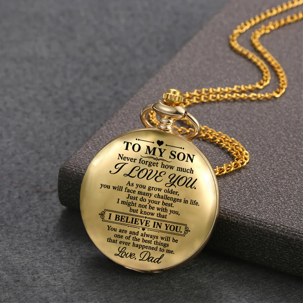 Do Your Best - Personalized Print Pocket Watch