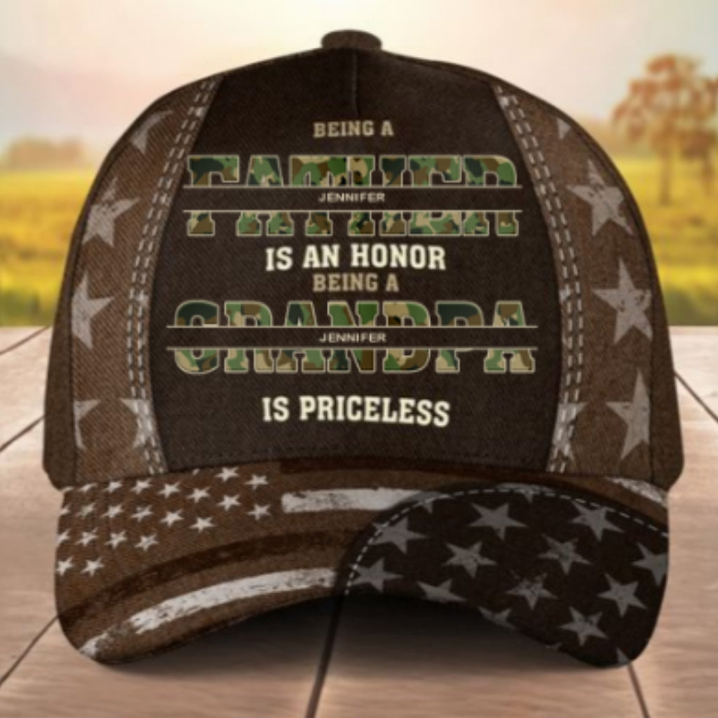 Being Priceless - Personalized Classic Cap