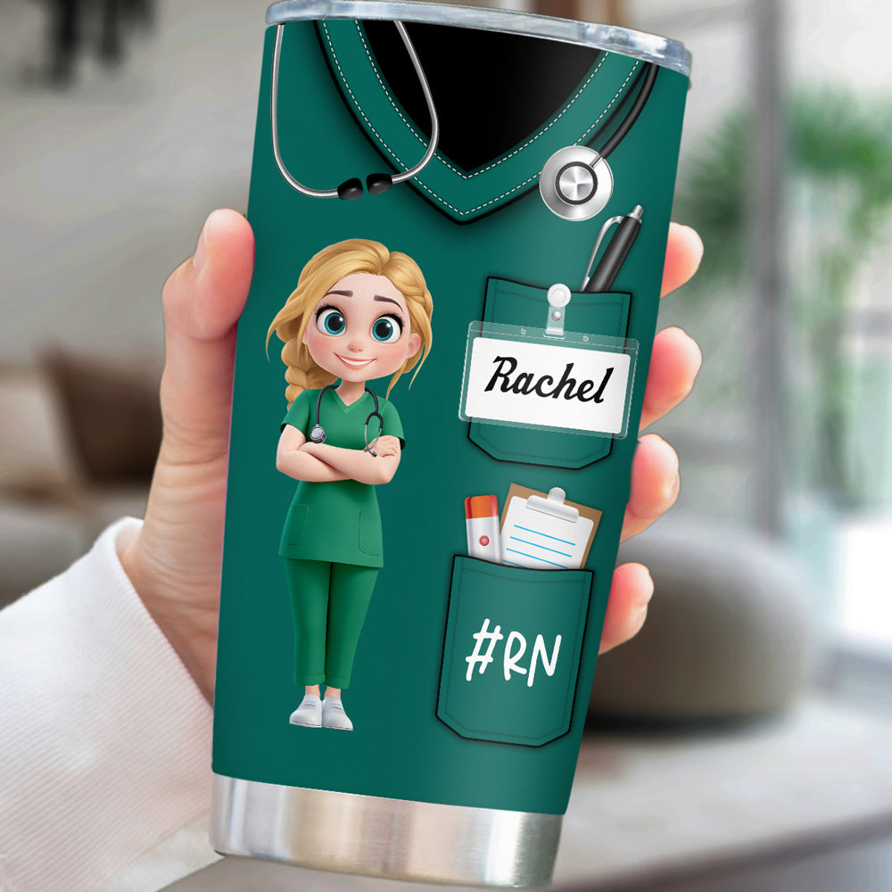 Nurse Nutrition Facts - Personalized Tumbler