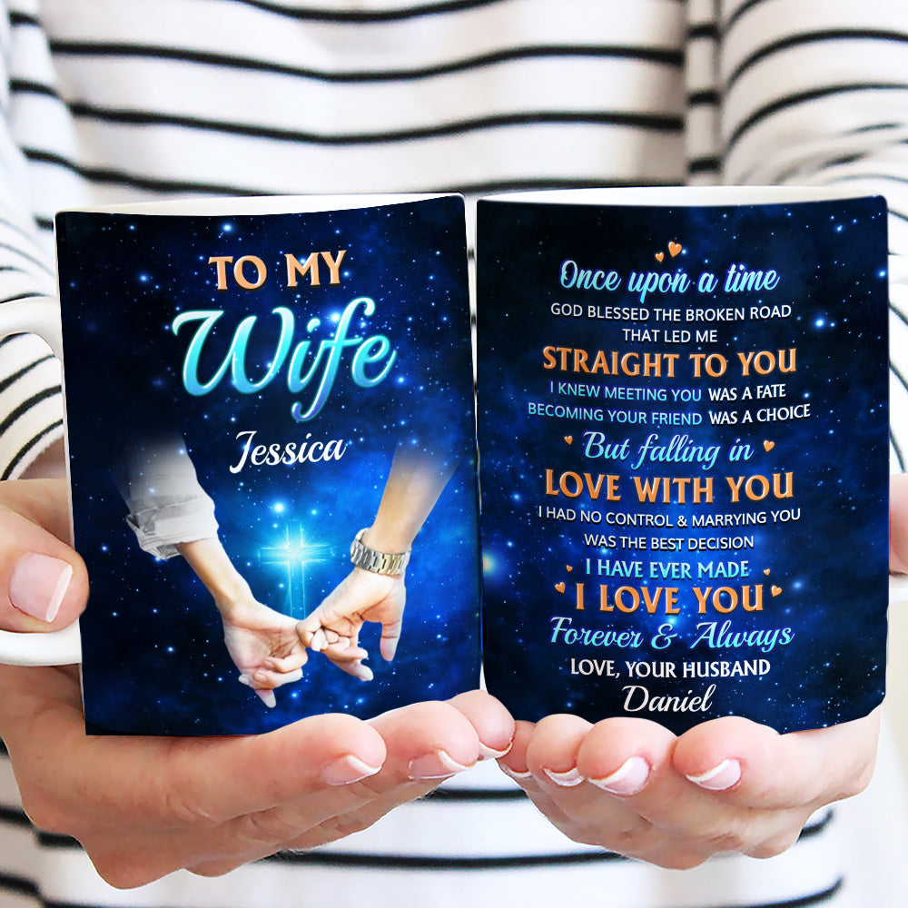 Custom Anniversary Keepsake Gifts For Couple • My Fate - Personalized Coffee Mug