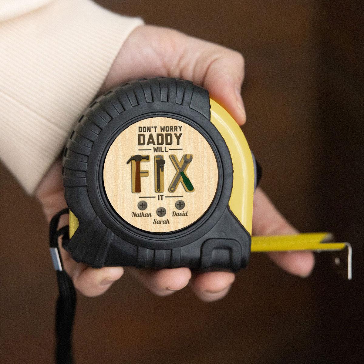 Fix It - Personalized Tape Measure