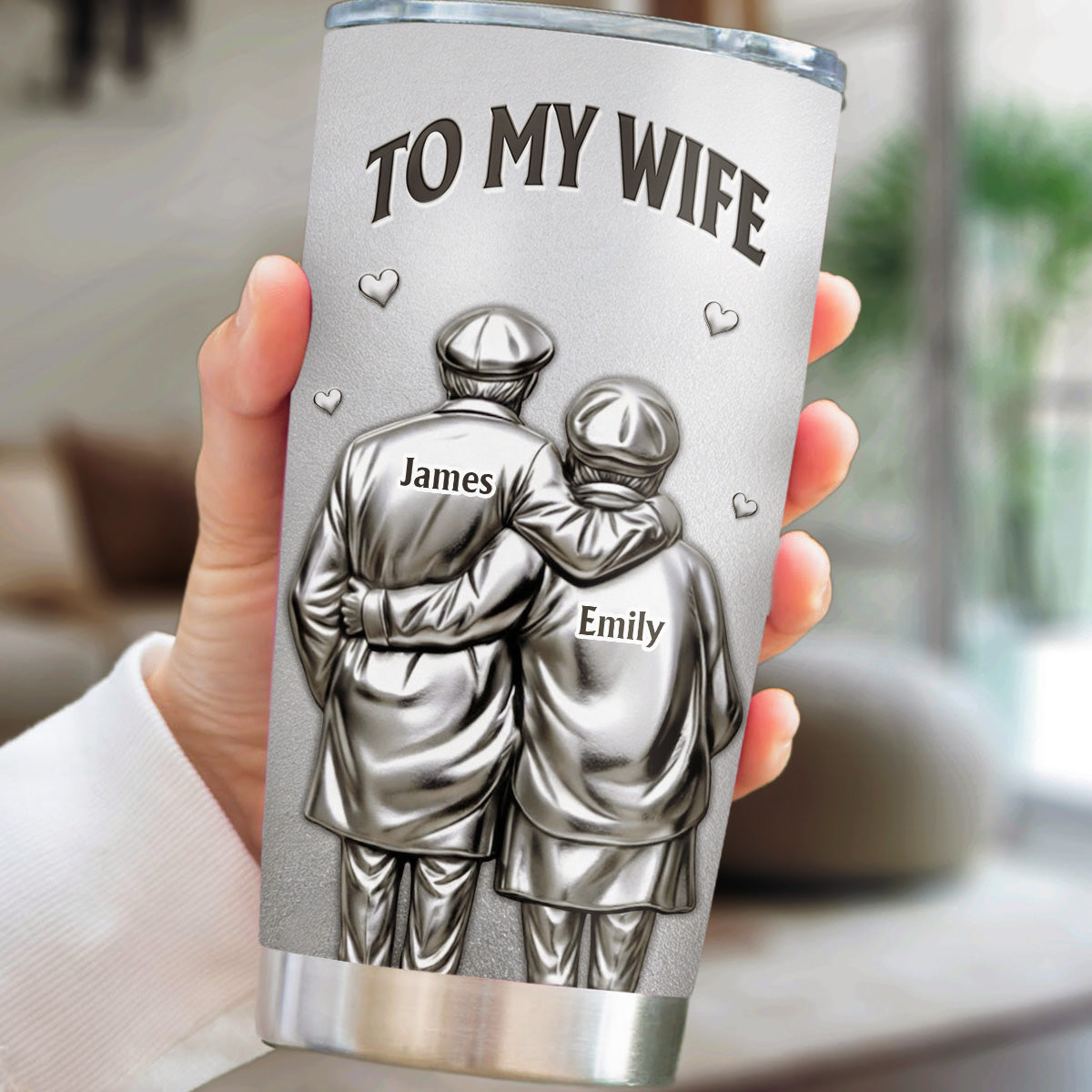 I Did Anything Right In My Life - Personalized 3D Effect Tumbler