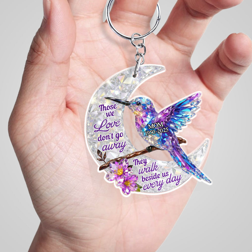 They Never Go Away - Personalized 3D Effect Acrylic Keychain